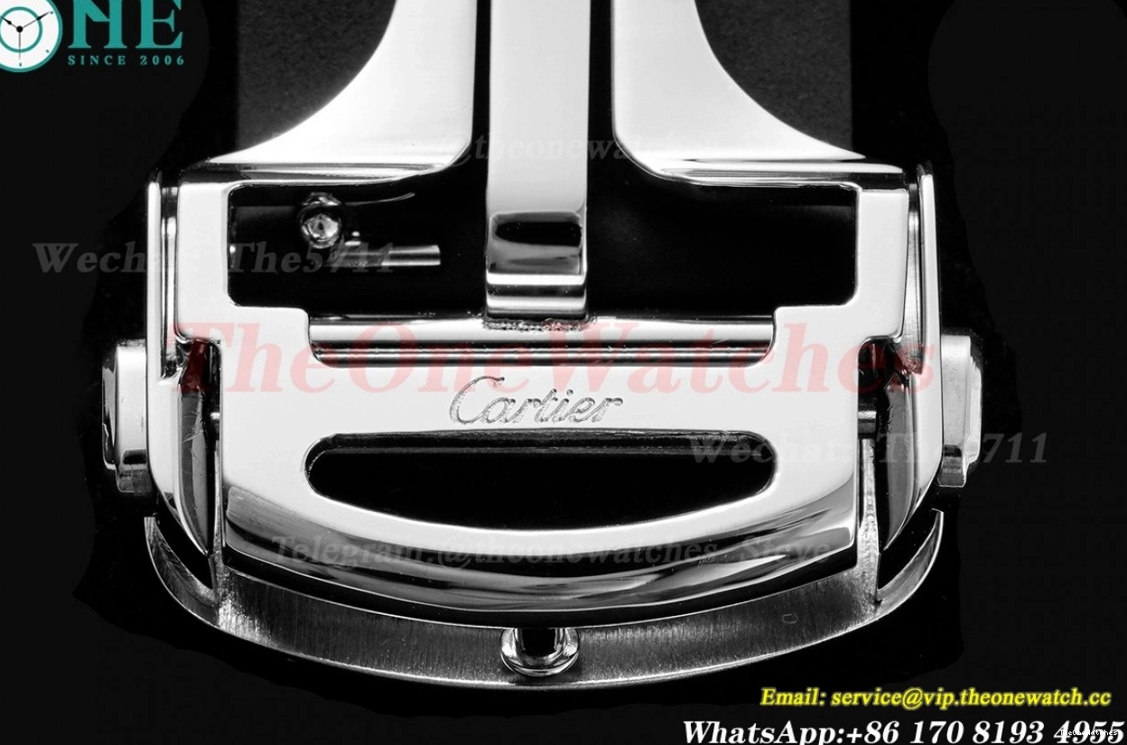 Cartier Mens MY9019 XL Rmn Black GF 40MM PVD RU Santos De 0126